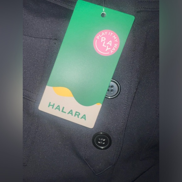 Halara High Waisted Button Multiple Pockets Straight Leg Casual Pants NEW!!!🖤 - Picture 12 of 16